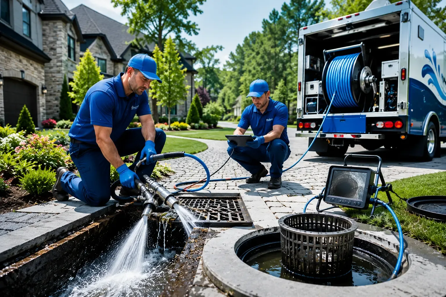 Local outdoor drain cleaning professionals in Deerfield, KS