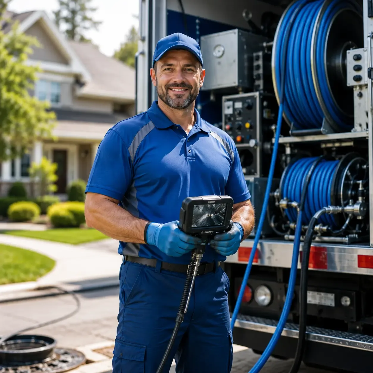 Local outdoor drain cleaning specialists in Deerfield, KS